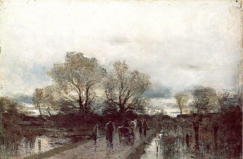 Mednyanszky, Laszlo Rain-Washed Road